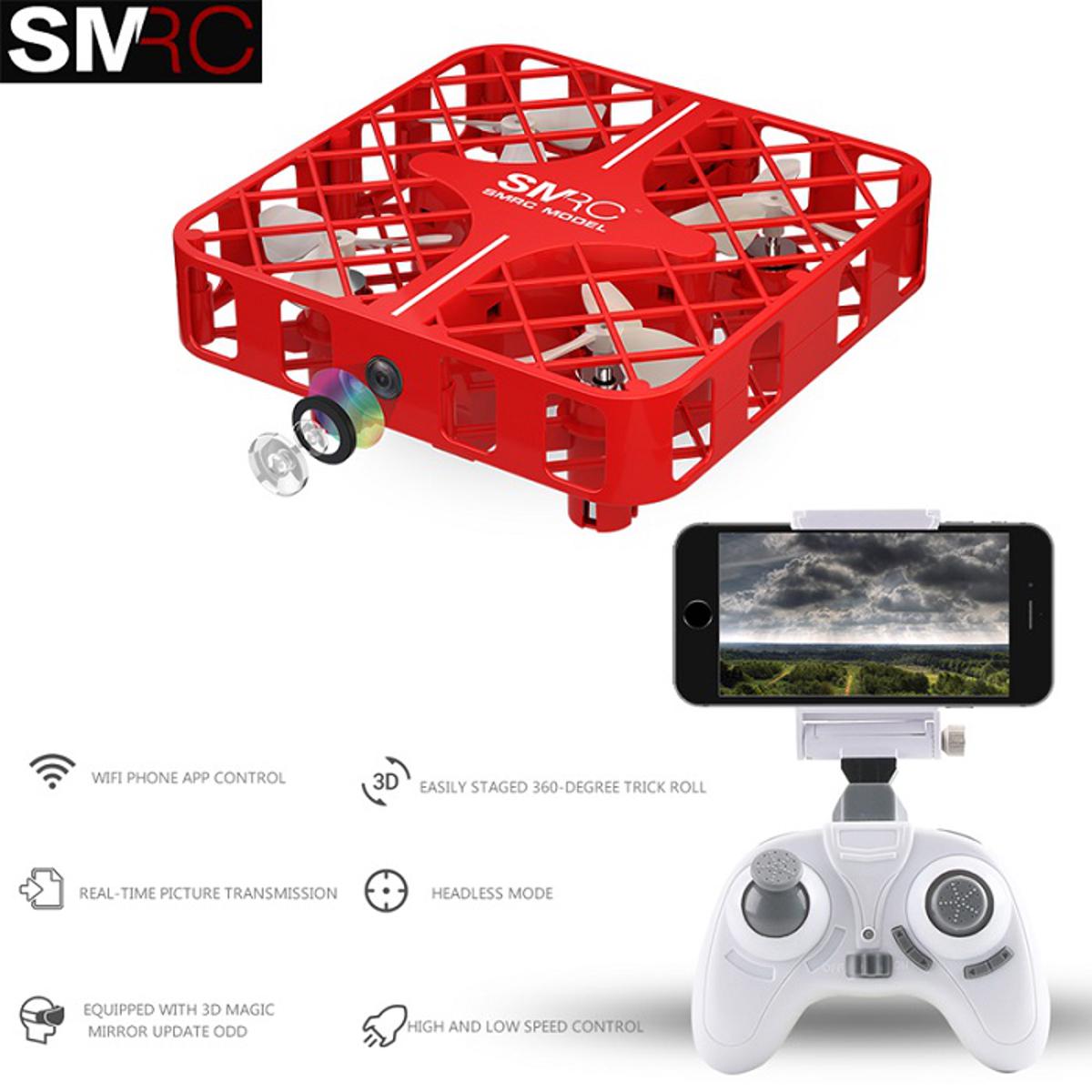Buy Best SMRC M8HS MIni Drone 2MP Camera Wifi Apps Supported With Remote Price in Bangladesh
